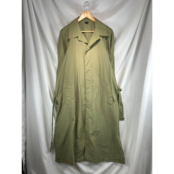 totes Other - Totes Weather Protectors Men's Green Trench Coat Long Sleeve Belted Size L (C-3)